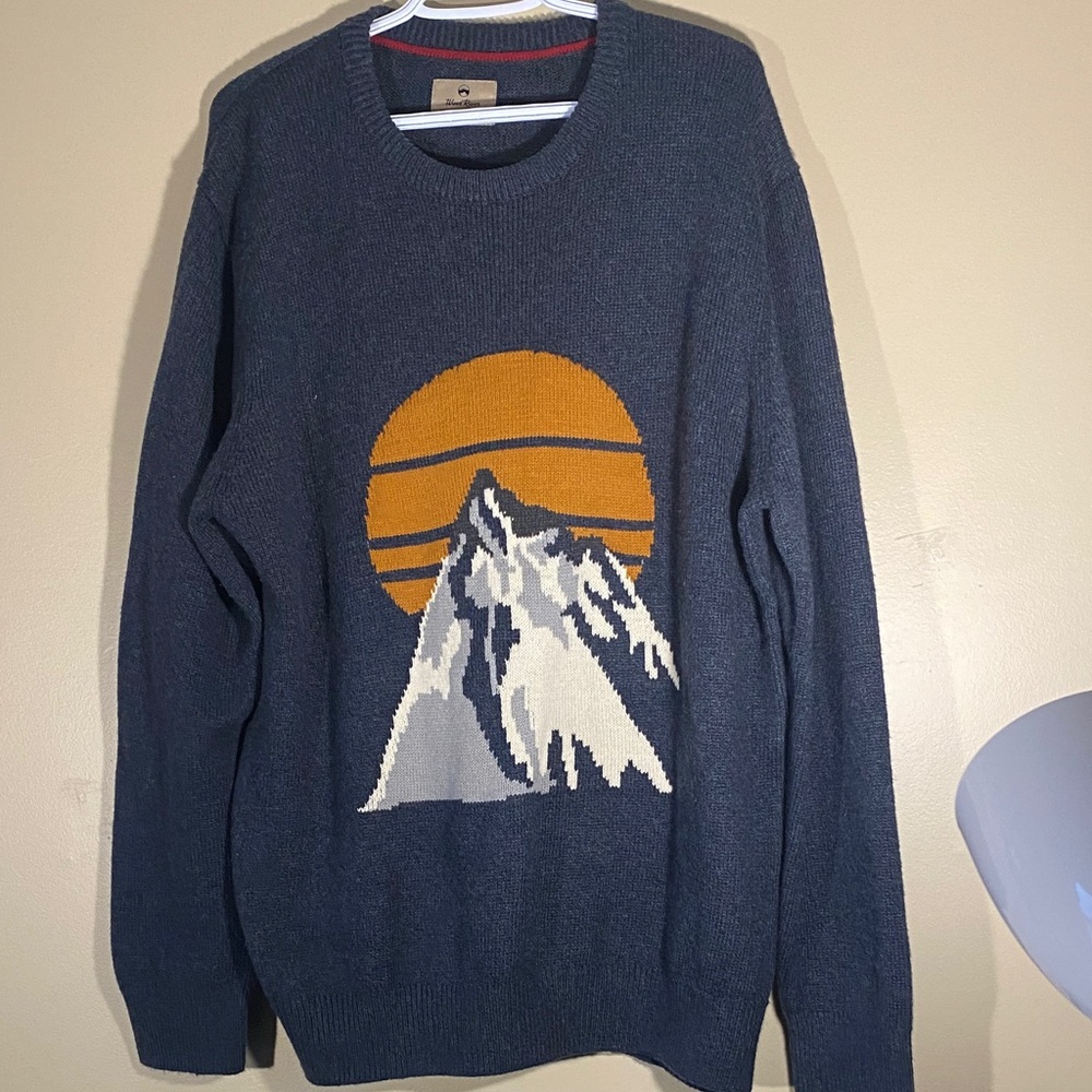 Wind River Men's Mountain Graphic Crewneck Sweater XL